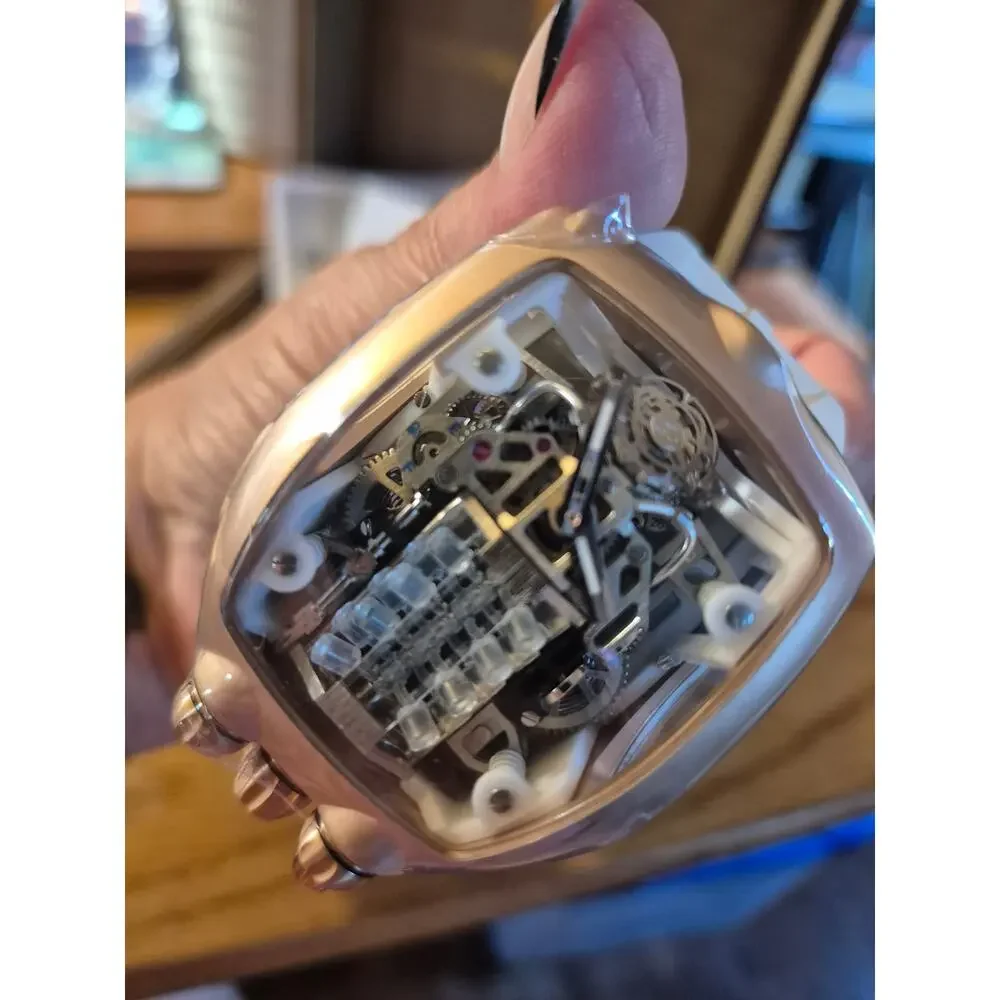 Montres Prestige Skeleton Automatic Watch